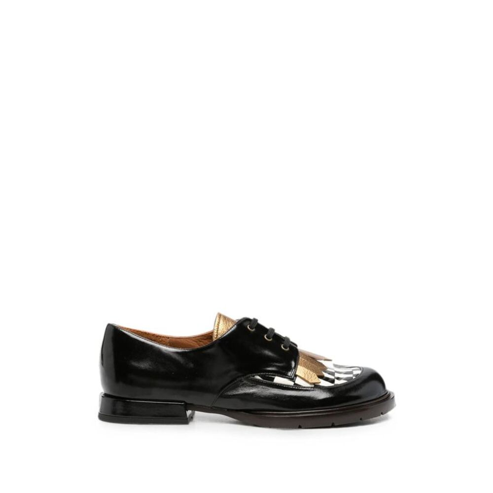 Chie Mihara Black Loafers Women